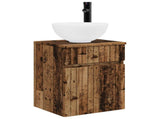 Bathroom Furniture Set 3 pcs Old Wood 33 x 34.5 x 160 cm 3406091