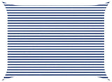 Sun Shade Sail Blue and White 4 x 4 m 100% Polyester Oxford 42030986