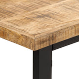 Dining Table 110x55x75 cm Solid Wood Mango 358954