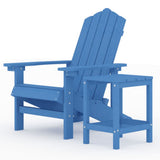Garden Chair Aqua blue HDPE Large 3095703