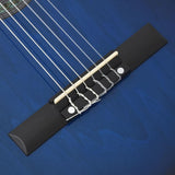 12 Piece Western Guitar Set with Equalizer and 6 Strings Blue 70141