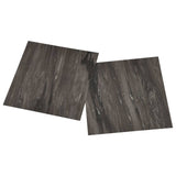 Self-adhesive Flooring Planks 55 pcs PVC 5.11 m Dark Grey 324665