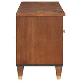 TV Cabinet with Shelf Brown 100 x 33.5 x 46 cm Solid Mango Wood 4018896