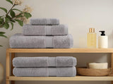 Premium Sauna Towels "SOLUND" 2 pcs Grey 80x200 cm 600 gsm 137314