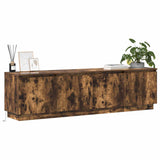 TV Cabinet Smoked Oak 180 x 38 x 49 cm Engineered Wood 3376148