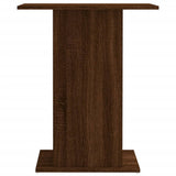 Aquarium Stand Brown Oak 60.5x36x72.5 cm Engineered Wood 833646