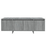 TV Cabinet Grey Sonoma 120x30x40.5 cm Engineered Wood 813051