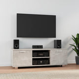 TV Cabinet Concrete Grey 120x40.5x35 cm Engineered Wood 342618