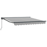 Awning Frame Anthracite and White 350 x 250 cm 3330247