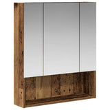 Bathroom Mirror Cabinet Old Wood 60 x 14.5 x 70 cm 889189