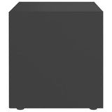 TV Cabinets 4 pcs Grey 37x35x37 cm Engineered Wood 805506