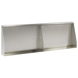 Retaining Wall 2 pcs 60 x 12 x 40 cm Stainless Steel Silver 8015273