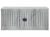 Wall-Mounted Bedside Cabinet 2 pcs Grey Sonoma Engineered Wood 897928