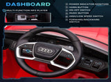 Audi E-tron Licensed 12V Kids' Electric Ride on, Electric Car for Kids, with Parental Remote, Music T3398P348296