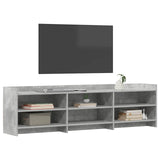 TV Cabinet 168 x 33 x 47 cm Concrete Grey Engineered Wood 8011238