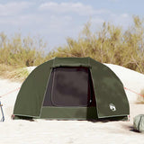Fishing Tent 3-Person Olive Green Waterproof 4100655