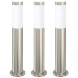 Bollard Lights 3pcs 50 cm Stainless Steel IP44 4006000