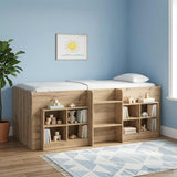 Kids'High Bed Frame 2 pcs Artisian Oak 193 x 96.1 x 68.5 cm 3422594