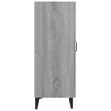 Sideboard Grey Sonoma 69.5x34x90 cm Engineered Wood 817337