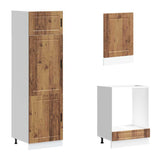 7 Piece Kitchen Cabinet Set Porto Old Wood Engineered Wood 3314789