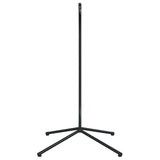 Hanging Egg Chair Stand without Basket Black Steel 4007413