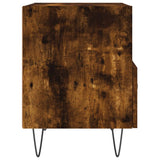 Bedside Cabinets 2 pcs Smoked Oak 40x35x47.5 cm Engineered Wood 827431
