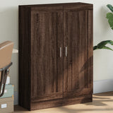 Book Cabinet Brown Oak 82.5x30.5x115 cm Engineered Wood 833788
