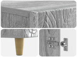 Shoe Cabinet DELFT 59.5 x 39.5 x 90 cm Engineered Wood 897091
