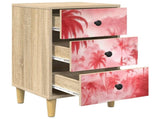 Bedside Cabinet AACHEN Sonoma Oak 36 x 33 x 60 cm 8007303