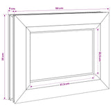 Cellar Window Internal Colour White RISOR 50 x 35 cm 42047991