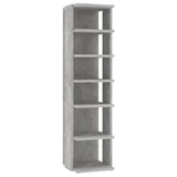 Shoe Cabinets 2 pcs Concrete Grey 27.5x27x102 cm 808494