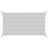 Sun Shade Sail Light Grey and White 4,5 x 2,5 m 42031121