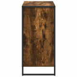 Side Cabinet Smoke Oak 79 x 36 x 75 cm Engineered Wood 886602
