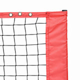 Tennis Net Folding Black and Red 595 x 90.5 x 87 cm Polyester 42012863