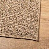 Rug ZIZUR 120x170 cm Jute Look Indoor and Outdoor 364839