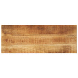 Table Top 90x30x3.8 cm Rectangular Solid Wood Rough Mango 371372
