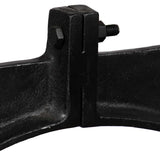 Dining Table Legs 2 pcs O-Frame Cast Iron 245426
