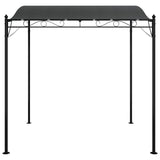 Canopy Anthracite 2x2.3 m 180 g/m Fabric and Steel 362392