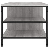 Coffee Table Grey Sonoma 100x50x45 cm Engineered Wood 835307