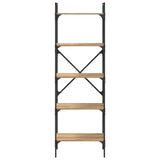 Bookcase Artisan Oak 56 x 32 x 174 cm Engineered Wood 882147
