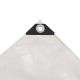 Tarpaulin 650 g/m 1.5x6 m White 144908