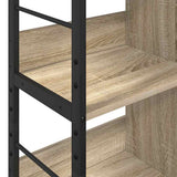 Bookshelf Sonoma Oak 82 x 32 x 112 cm Engineered Wood 883989