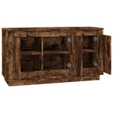 Sideboard Smoked Oak 102x35x55 cm Engineered Wood 831890
