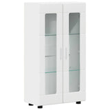 TV Cabinet Set with Drawer FLORIN 3 pcs White Engineered Wood 3397934