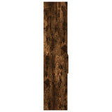 Highboard Smoked Oak 50x42.5x185 cm Engineered Wood 3281459