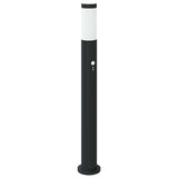 Bollard Lights with Sensor 3pcs 80 cm Stainless Steel IP44 4006032