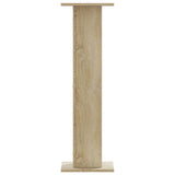 Speaker Stands 2 pcs Sonoma Oak 30x30x95 cm Engineered Wood 852674
