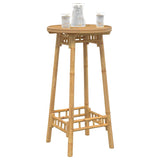 Outdoor Bar Table Round 55x100 cm Bamboo 4108230