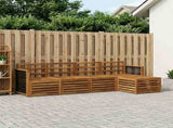 Outdoor Sofa Set 5 pcs Natural 3384230