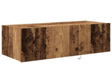 TV Wall Cabinet Old Wood 80 x 35 x 31 cm Engineered Wood 863104